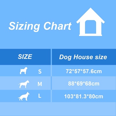 Caseta perro plastico exterior resistente Dog Villa Nobleza L